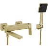 Смеситель для ванны Fmark FS8724-22C золото матовое Смеситель для ванны Fmark FS8724-22C золото матовое