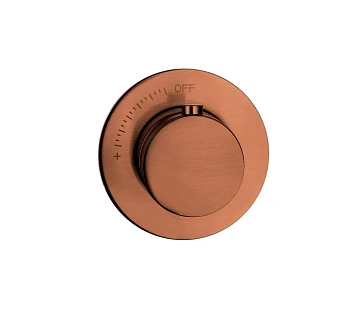 Смесители для душа Boheme UNO 627-T-CTRL-BRB термостат BRUSHED BRONZE