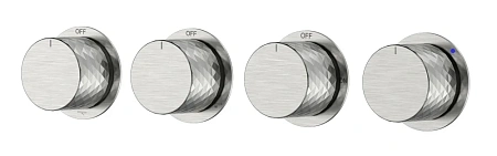 Смеситель для душа Boheme STICK DIAMOND 124-5-NB.1 встроенный NICKEL BRUSH 5-проходной Смеситель для душа Boheme STICK DIAMOND 124-5-NB.1 встроенный NICKEL BRUSH 5-проходной