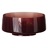 Раковина Boheme GLOW 810-G-BUR накладная, круглая, полиэфирная BURGUNDY