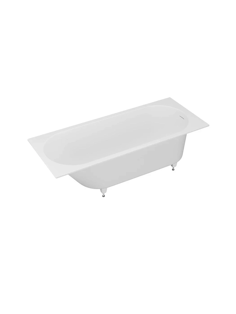 Ванна из искусственного камня CEZARES CZR-ECO-170-70-46-SSB solid surface встраиваемая 1700x700x460 — Изображение 1