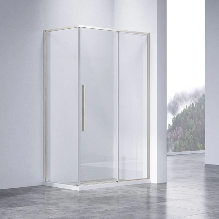 Душевой уголок Vincea Slim-N VSR-4SN9012CLBN 1200x900 брашированный никель, стекло прозрачное Душевой уголок Vincea Slim-N VSR-4SN9012CLBN 1200x900 брашированный никель, стекло прозрачное