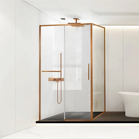 Душевой уголок Vincea Slim Soft VSR-1SS9012CLBC 1200x900 брашированная медь, стекло прозрачное Душевой уголок Vincea Slim Soft VSR-1SS9012CLBC 1200x900 брашированная медь, стекло прозрачное