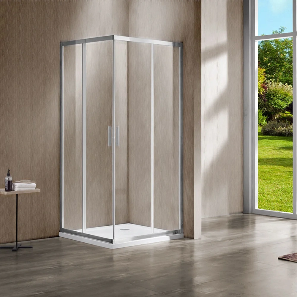 Душевой уголок Vincea Garda VSS-1G90105CL 1050x900 хром, стекло прозрачное — Изображение 1