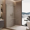 Душевая перегородка Vincea Walk-In VLSW-1H700CLBN 700x2000 брашированный никель, стекло прозрачное Душевая перегородка Vincea Walk-In VLSW-1H700CLBN 700x2000 брашированный никель, стекло прозрачное