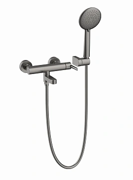 Смеситель для ванны Vincea Rondo VTFW-1R2GM вороненая сталь