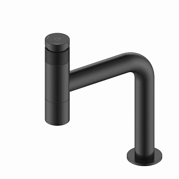 Смеситель для раковины Boheme Solo Tech 156-B Black автоматический