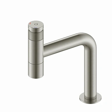 Смеситель для раковины Boheme Solo Tech 156-NB Nickel Brush автоматический