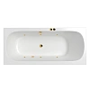 Акриловая ванна WHITECROSS Print Slim 170x75 SOFT 0113.170075.100.SOFT.GL золото