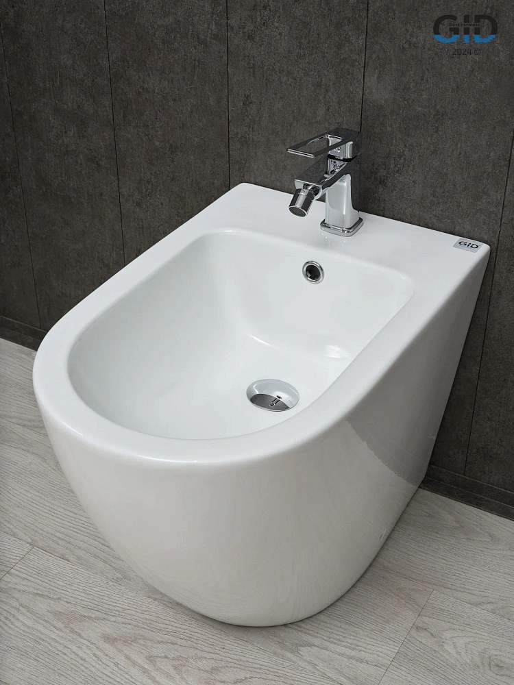 Биде напольное Gid BDN-36 21106 белый 56x36.5x42 — Изображение 4