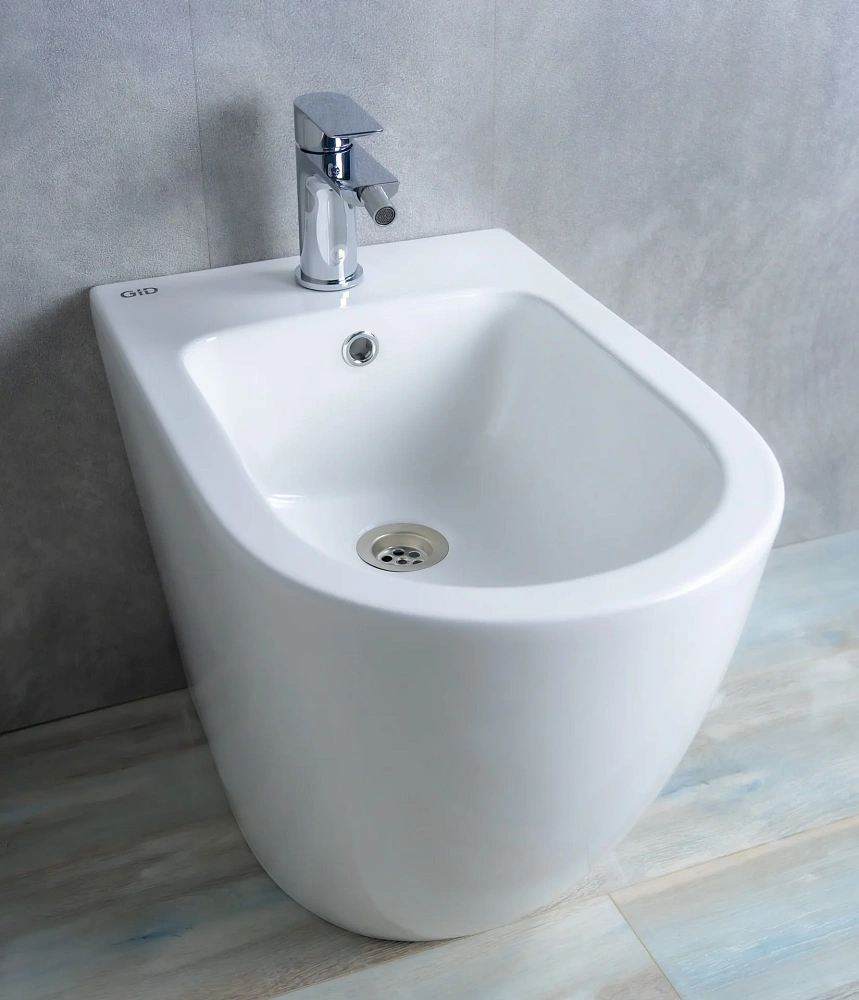 Биде напольное Gid BDN-36 21106 белый 56x36.5x42 — Изображение 7