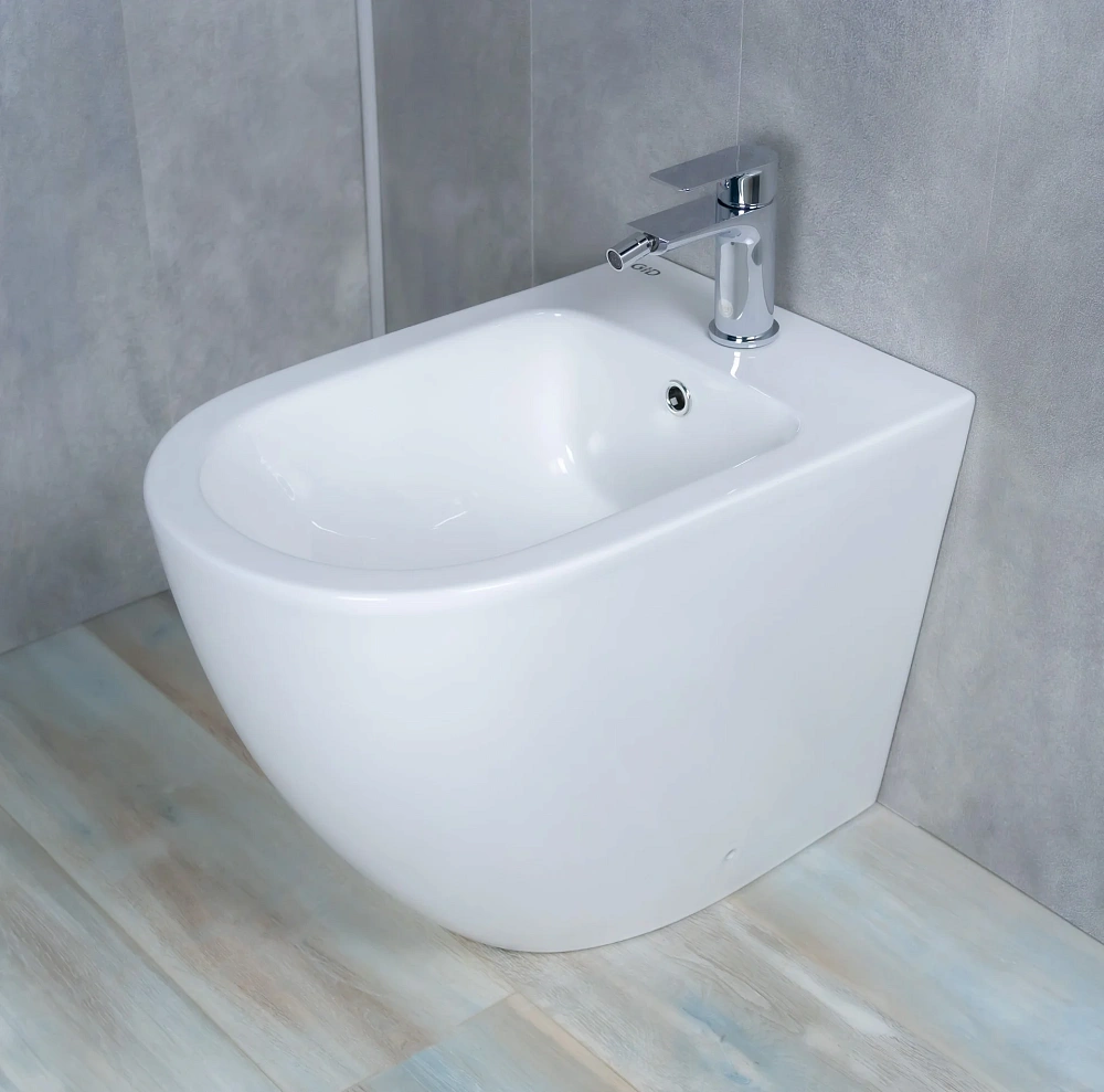 Биде напольное Gid BDN-36 21106 белый 56x36.5x42 — Изображение 8