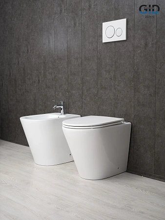 Биде напольное Gid BDN-30 21104 белый 51.5x36.5x43 Биде напольное Gid BDN-30 21104 белый 51.5x36.5x43
