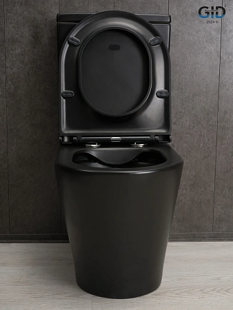 Унитаз напольный Gid Tn2189Bm 62248Y черный матовый 64.5x38.5x82.5 с крышкой микролифт Унитаз напольный Gid Tn2189Bm 62248Y черный матовый 64.5x38.5x82.5 с крышкой микролифт