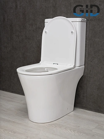 Унитаз напольный Gid Tn2124 62244Y белый 60.5x36x82.5 с крышкой микролифт Унитаз напольный Gid Tn2124 62244Y белый 60.5x36x82.5 с крышкой микролифт
