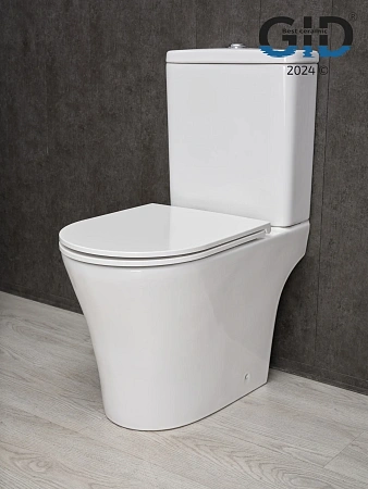 Унитаз напольный Gid Tn2124 62244Y белый 60.5x36x82.5 с крышкой микролифт Унитаз напольный Gid Tn2124 62244Y белый 60.5x36x82.5 с крышкой микролифт