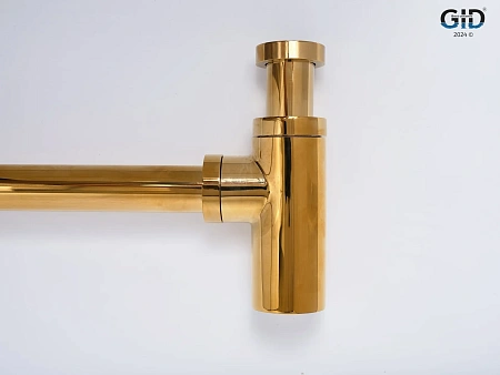 Сифон для раковины Gid G-64GD 75506S золотой Сифон для раковины Gid G-64GD 75506S золотой