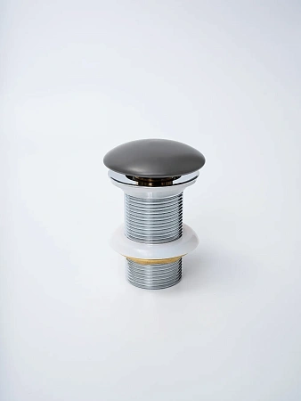 Донный клапан Gid без перелива Dgm100 74408K темно-серый матовый 7x7x10 Донный клапан Gid без перелива Dgm100 74408K темно-серый матовый 7x7x10
