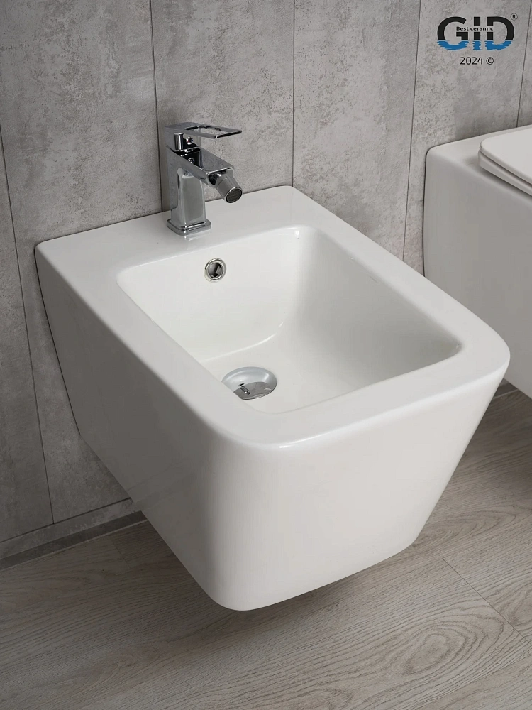 Биде подвесное Gid BDP-44 21109 белый 51.5x36x30 — Изображение 1