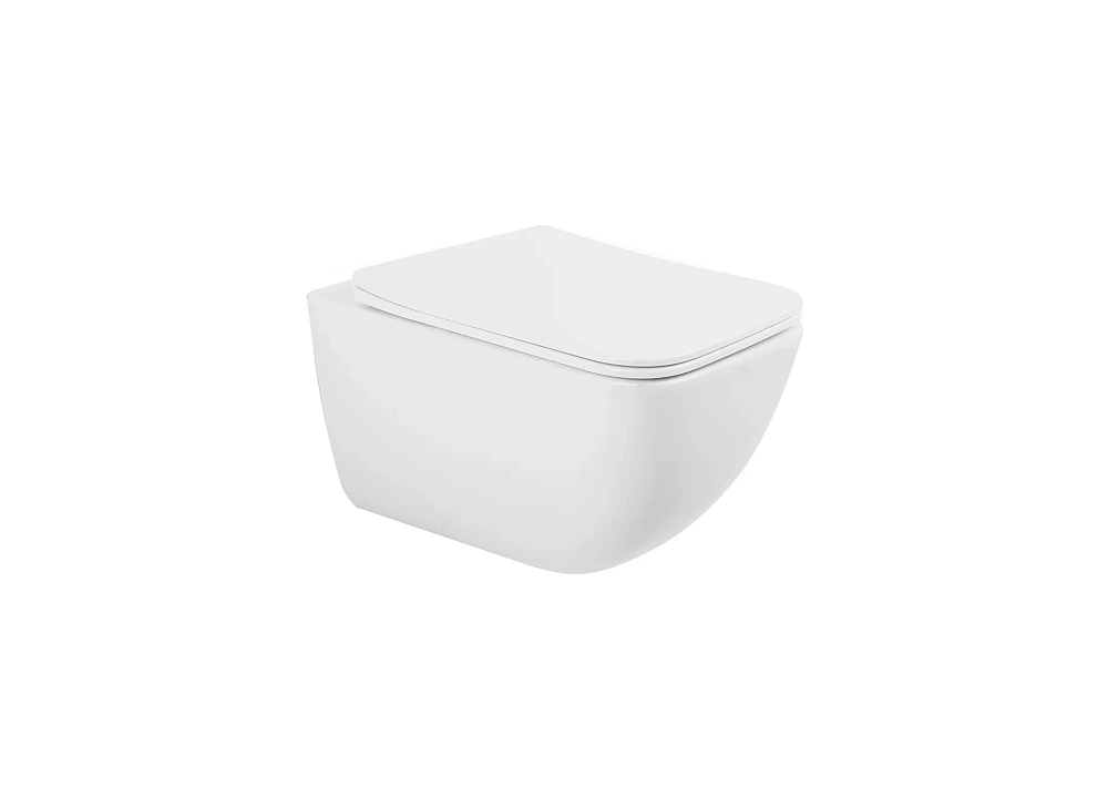 Унитаз подвесной Tornado Gid Tr2143TF 62303Y белый 49x34x36 с крышкой микролифт — Изображение 2
