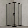 Душевой уголок VAGNERPLAST Talos 90x90x185 см VPSC9090185TA1BL квадратный, черный Душевой уголок VAGNERPLAST Talos 90x90x185 см VPSC9090185TA1BL квадратный, черный