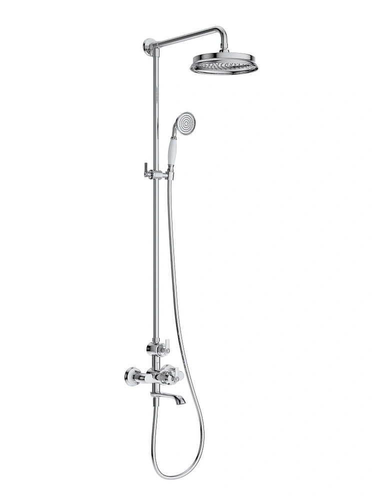 Душевая система CEZARES LIBERTY-F-CVD-T-01 с термостатом, хром — Изображение 8