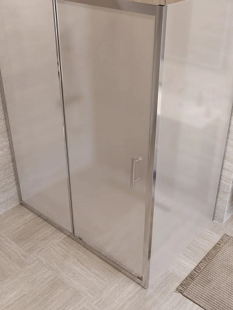 Душевой уголок BelBagno UNO-195-AH-1-160/90-P-Cr 160x90 см, профиль хром, стекло рифленое Душевой уголок BelBagno UNO-195-AH-1-160/90-P-Cr 160x90 см, профиль хром, стекло рифленое