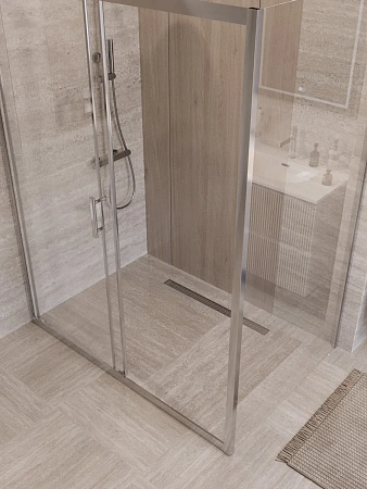 Душевой уголок BelBagno UNO-195-AH-1-150/90-C-Cr 150x90 см, профиль хром, стекло прозрачное Душевой уголок BelBagno UNO-195-AH-1-150/90-C-Cr 150x90 см, профиль хром, стекло прозрачное