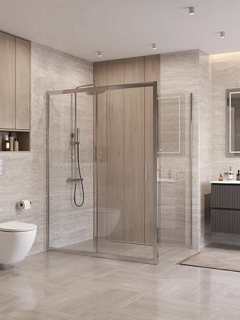 Душевой уголок BelBagno UNO-195-AH-1-150/90-C-Cr 150x90 см, профиль хром, стекло прозрачное Душевой уголок BelBagno UNO-195-AH-1-150/90-C-Cr 150x90 см, профиль хром, стекло прозрачное