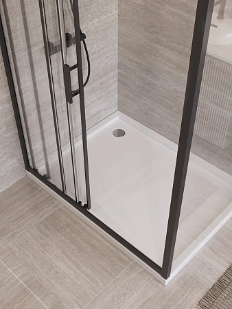 Душевой уголок BelBagno UNO-195-AHF-31-120/90-C-NERO 120x90 см, профиль черный, стекло прозрачное Душевой уголок BelBagno UNO-195-AHF-31-120/90-C-NERO 120x90 см, профиль черный, стекло прозрачное