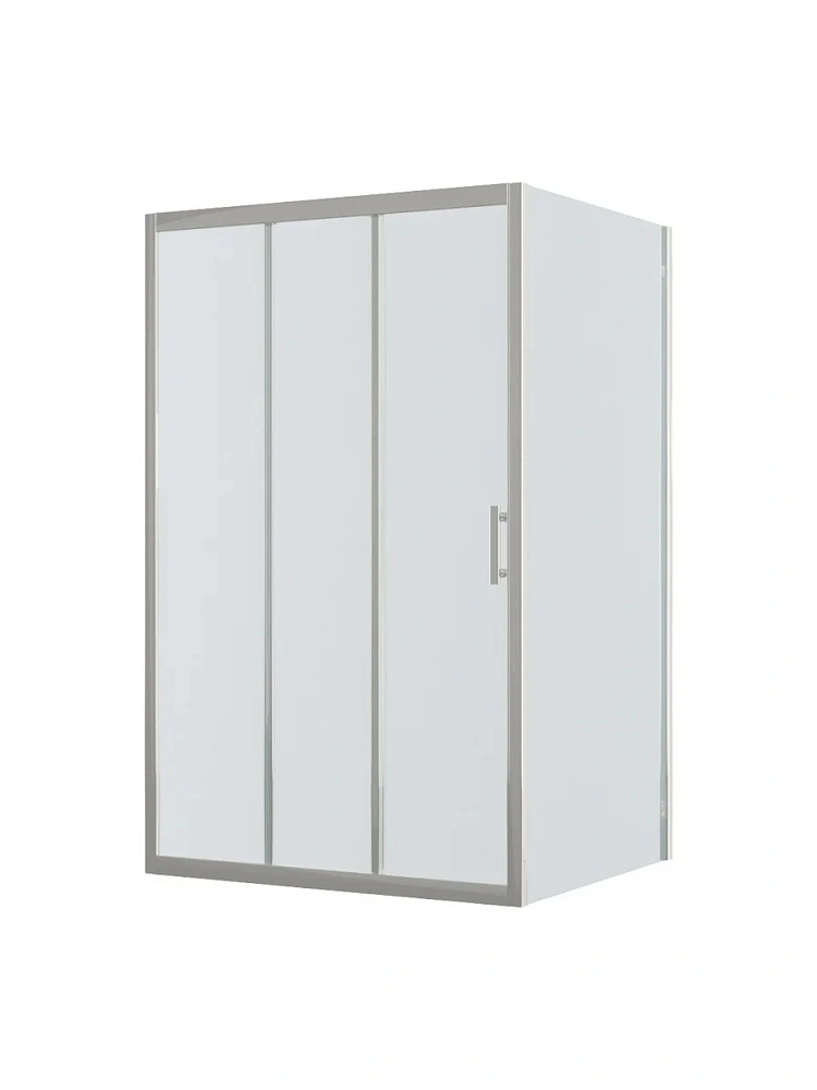 Душевой уголок BelBagno UNO-195-AHF-31-120/90-P-Cr 120x90 см, профиль хром, стекло рифленое — Изображение 4