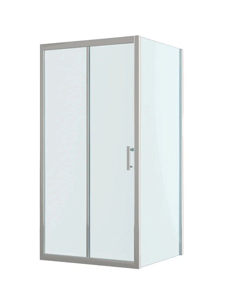 Душевой уголок BelBagno UNO-195-AH-1-100/90-C-Cr 100x90 см, профиль хром, стекло прозрачное — Изображение 5