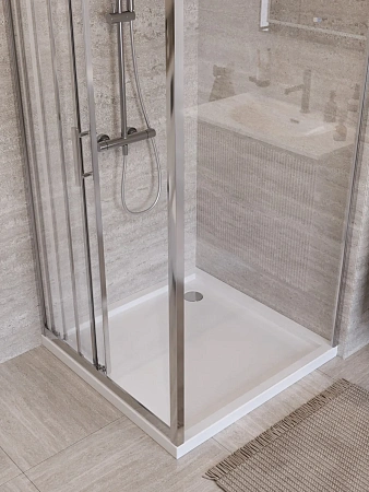 Душевой уголок BelBagno UNO-195-AHF-31-100/90-C-Cr 100x90 см, профиль хром, стекло прозрачное Душевой уголок BelBagno UNO-195-AHF-31-100/90-C-Cr 100x90 см, профиль хром, стекло прозрачное
