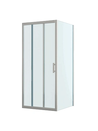 Душевой уголок BelBagno UNO-195-AF-31-90-C-IN 90x90 см, профиль сатин, стекло прозрачное Душевой уголок BelBagno UNO-195-AF-31-90-C-IN 90x90 см, профиль сатин, стекло прозрачное