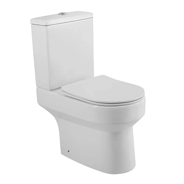 Унитаз напольный BelBagno NORMA BB339CPR/BB339T/BB089SC безободковый