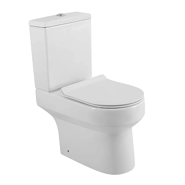 Унитаз напольный BelBagno NORMA BB339CPR/BB339T/BB076SC безободковый