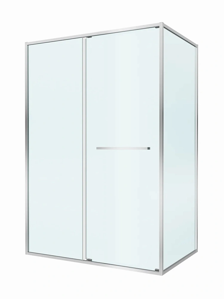 Душевой уголок CEZARES LUX-AH-FS-11-140/100-C-CR 140x100 см, профиль хром, стекло прозрачное — Изображение 11