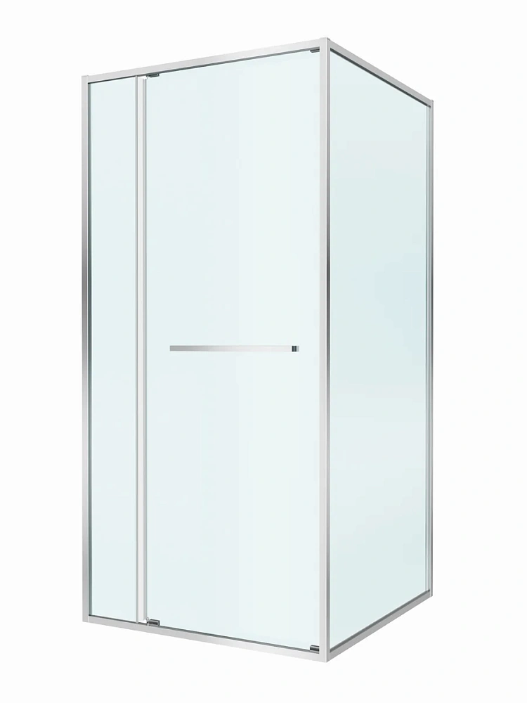 Душевой уголок CEZARES LUX-A-FS-11-100-C-CR 100x100 см, профиль хром, стекло прозрачное — Изображение 11