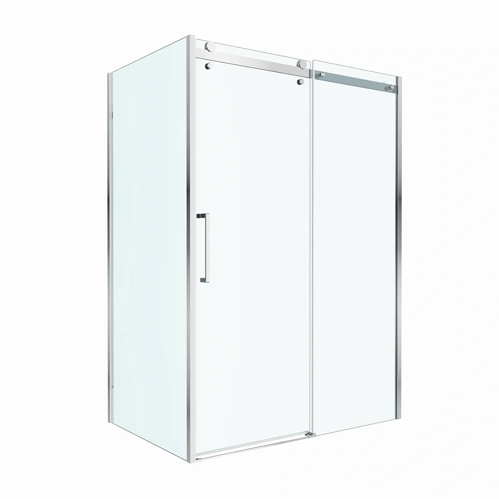 Душевой уголок BelBagno MARINO-2-AH-1-140/90-C-Cr 140x90 см, профиль хром, стекло прозрачное — Изображение 5
