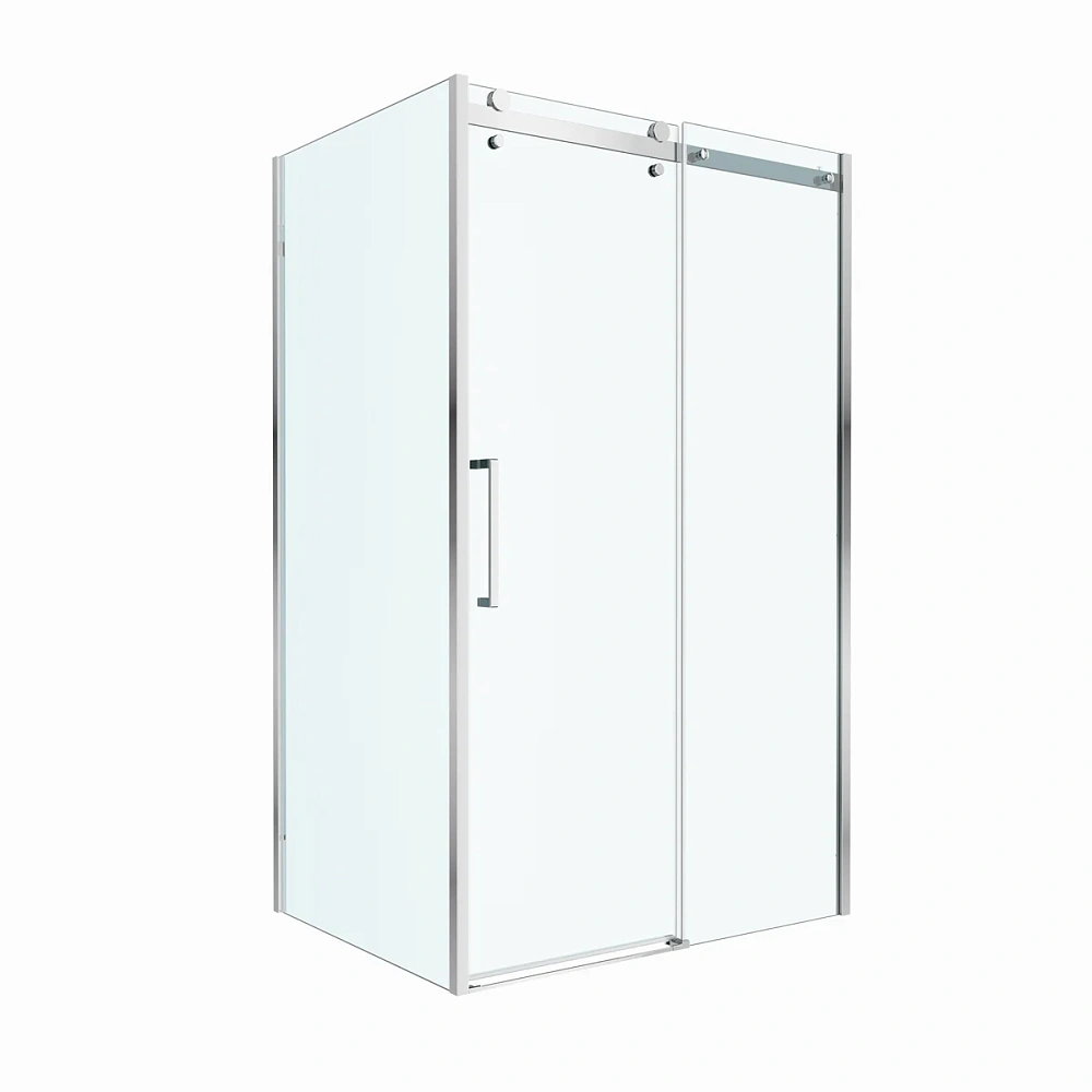 Душевой уголок BelBagno MARINO-2-AH-1-130/90-C-Cr 130x90 см, профиль хром, стекло прозрачное — Изображение 5