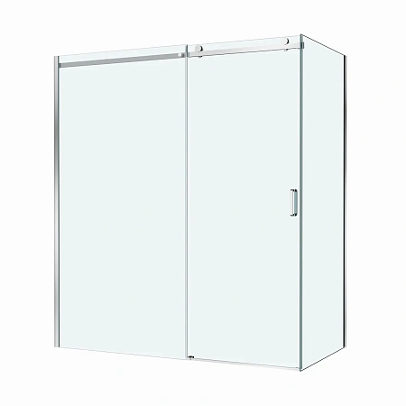 Душевой уголок BelBagno SOFT_CLOSE-2-AH-1-180/90-C-Cr 180x90 см, профиль хром, стекло прозрачное Душевой уголок BelBagno SOFT_CLOSE-2-AH-1-180/90-C-Cr 180x90 см, профиль хром, стекло прозрачное