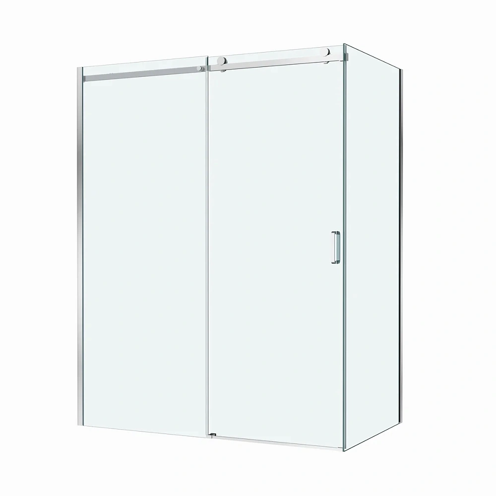 Душевой уголок BelBagno SOFT_CLOSE-2-AH-1-160/90-C-Cr 160x90 см, профиль хром, стекло прозрачное — Изображение 5