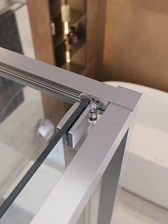Душевой уголок CEZARES LUX-A-FS-1-80-C-CR 80x80 см, профиль хром, стекло прозрачное Душевой уголок CEZARES LUX-A-FS-1-80-C-CR 80x80 см, профиль хром, стекло прозрачное