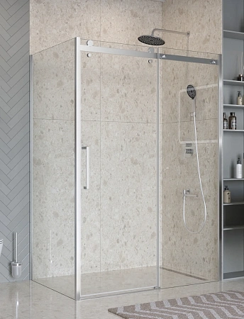 Душевой уголок BelBagno MARINO-2-AH-1-150/80-C-Cr 150x80 см, профиль хром, стекло прозрачное Душевой уголок BelBagno MARINO-2-AH-1-150/80-C-Cr 150x80 см, профиль хром, стекло прозрачное