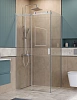 Душевой уголок BelBagno SOFT_CLOSE-2-AH-1-100/80-C-Cr 100x80 см, профиль хром, стекло прозрачное Душевой уголок BelBagno SOFT_CLOSE-2-AH-1-100/80-C-Cr 100x80 см, профиль хром, стекло прозрачное