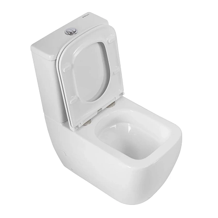 Чаша напольного унитаза BelBagno LUCE-TOR BB2197CP-TOR/SC с сиденьем Чаша напольного унитаза BelBagno LUCE-TOR BB2197CP-TOR/SC с сиденьем