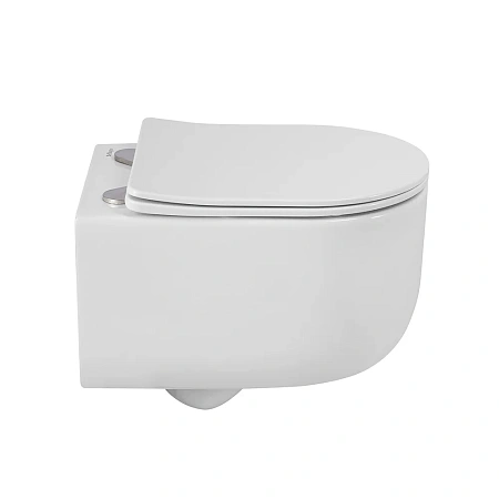 Унитаз подвесной BelBagno SOFT-TOR BB084CH-TOR/SC безободковый c сиденьем Унитаз подвесной BelBagno SOFT-TOR BB084CH-TOR/SC безободковый c сиденьем