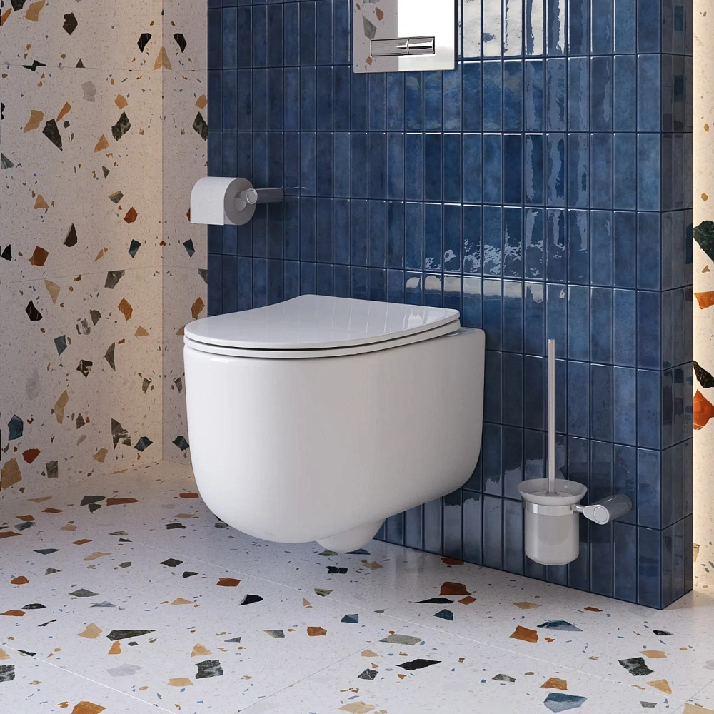 Унитаз подвесной BelBagno SOFT-TOR BB084CH-TOR/SC безободковый c сиденьем — Изображение 8