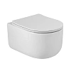 Унитаз подвесной BelBagno SOFT-TOR BB084CH-TOR/SC безободковый c сиденьем