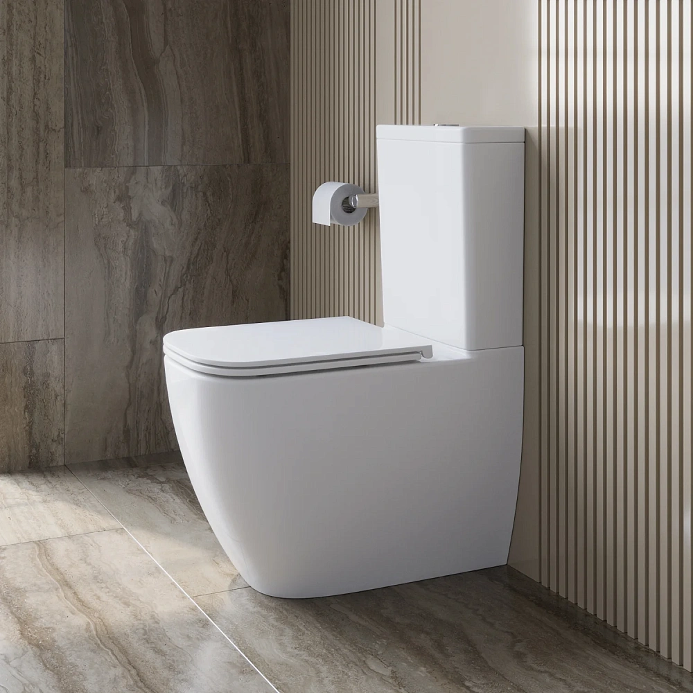 Унитаз напольный BelBagno LUCE-TOR BB2197CP-TOR/SC/BB2197T безободковый с сиденьем — Изображение 11